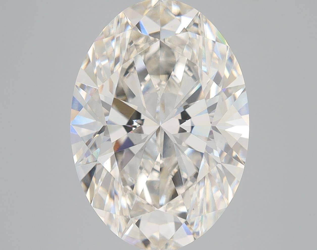 5.08 ct. oval Lab Grown Diamond front image