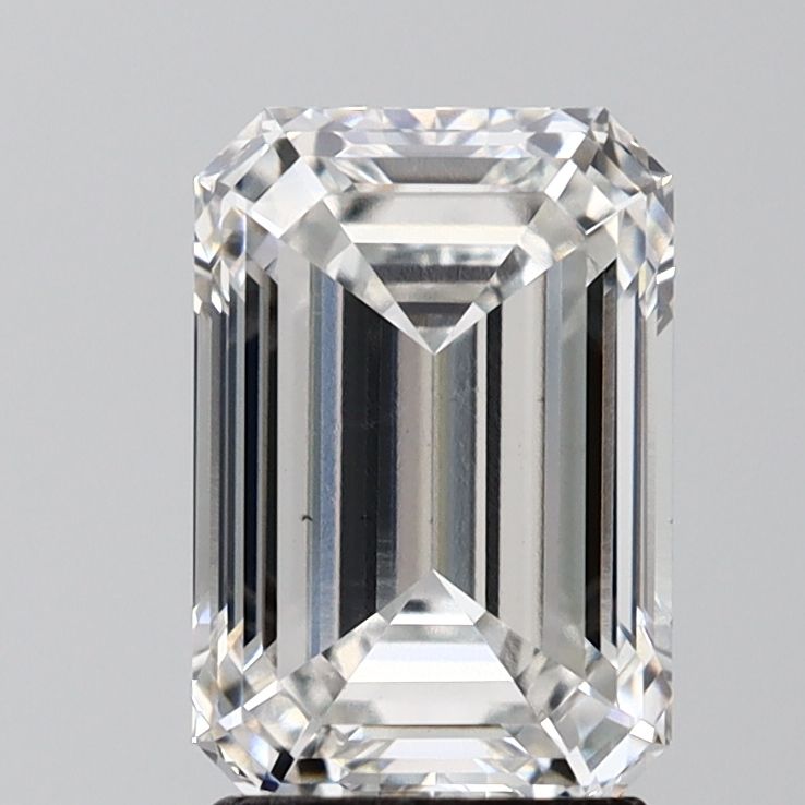 2.57 ct. emerald Lab Grown Diamond front image
