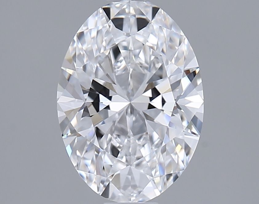 1.23 ct. oval Lab Grown Diamond front image