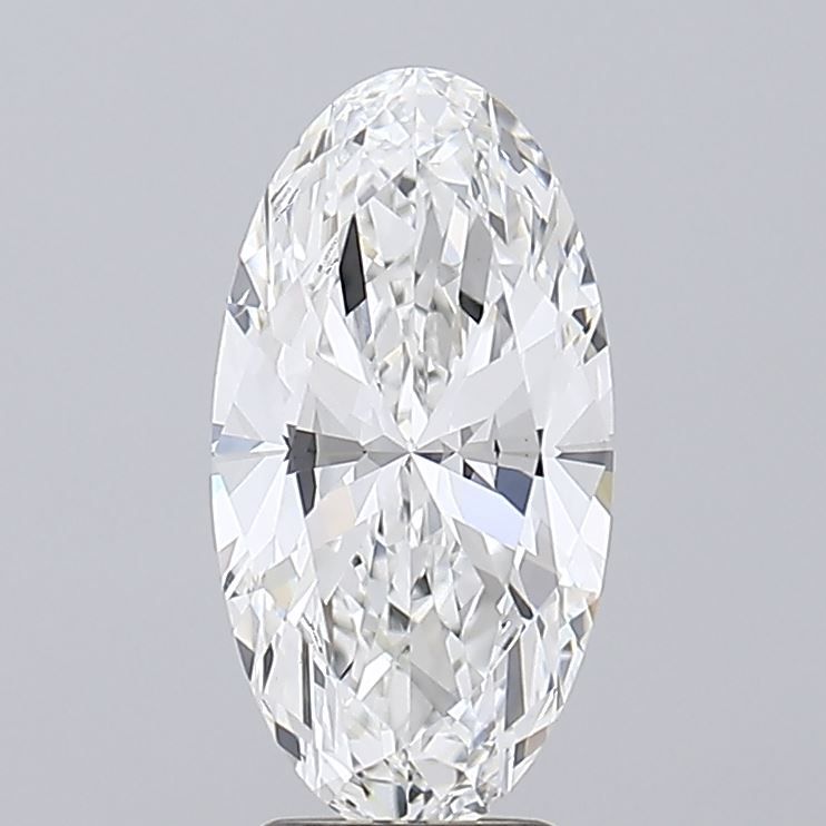3.50 ct. oval Lab Grown Diamond front image