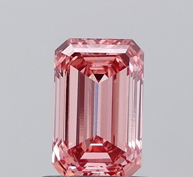 1.04 CT Fancy Intense Brownish Pink EMERALD