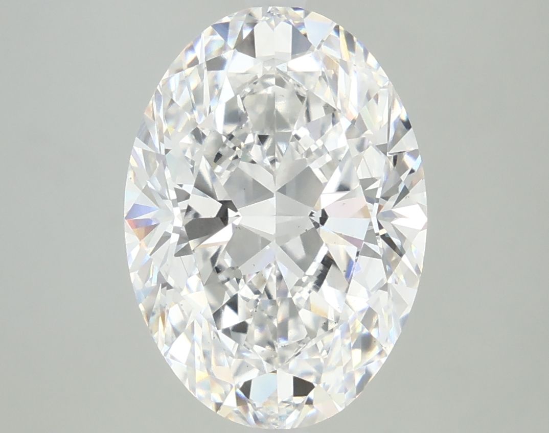 5.03 ct. oval Lab Grown Diamond front image