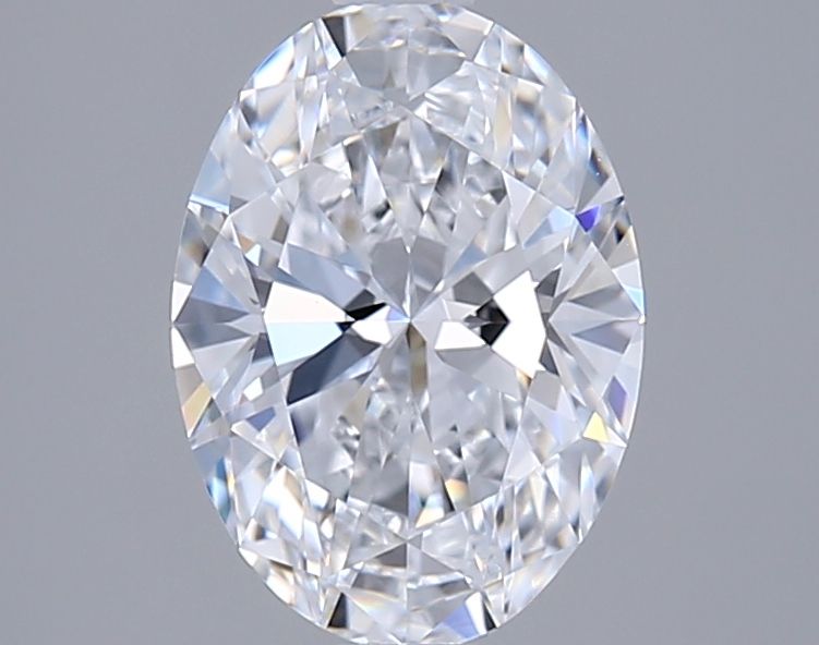 1.63 ct. oval Lab Grown Diamond front image