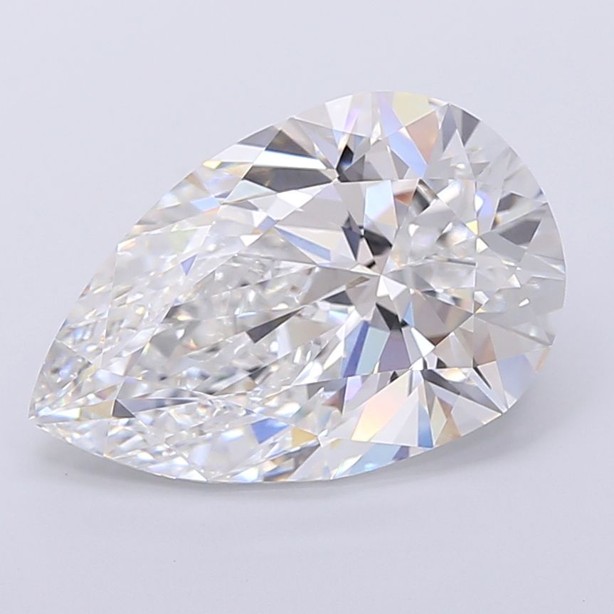 7.99 ct. pear Lab Grown Diamond front image
