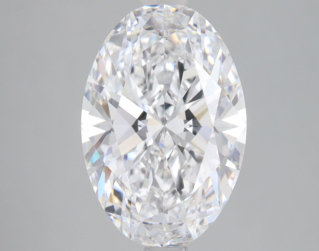 3.01 ct. oval Lab Grown Diamond front image