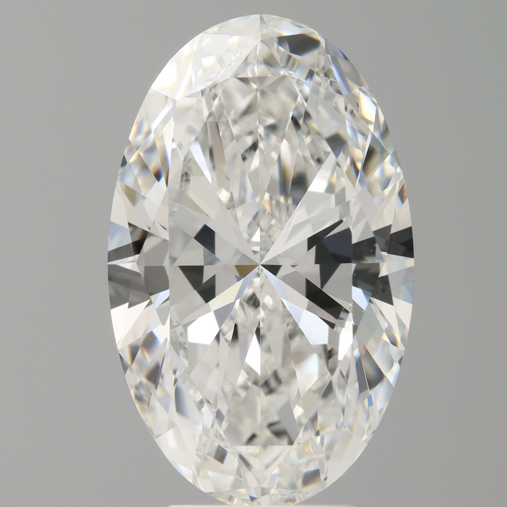 6.00 ct. oval Lab Grown Diamond front image