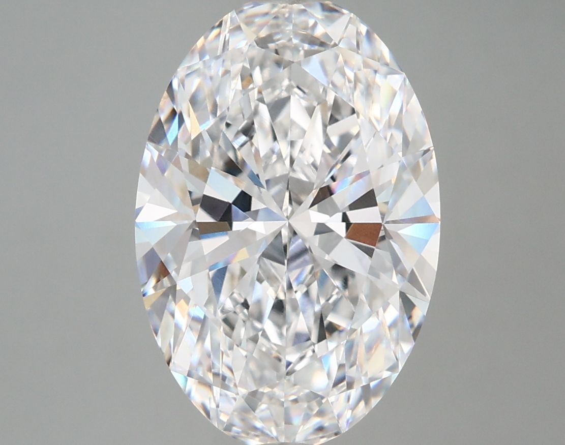 4.30 ct. oval Lab Grown Diamond front image
