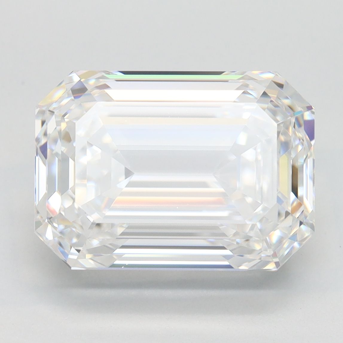 5.25 ct. emerald Lab Grown Diamond front image