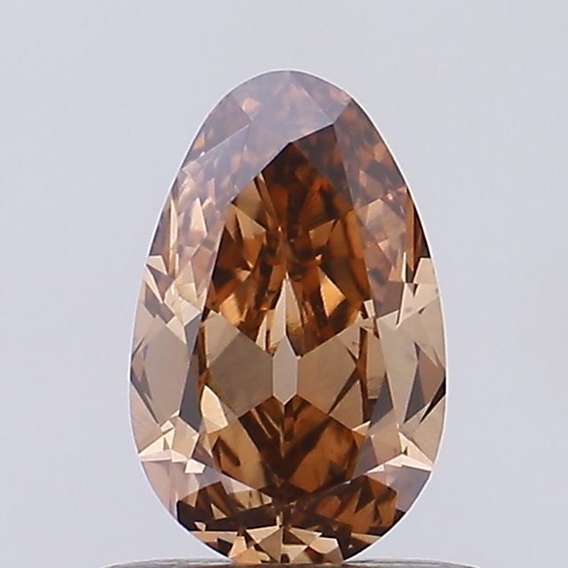 0.53 CT Fancy Brown PEAR