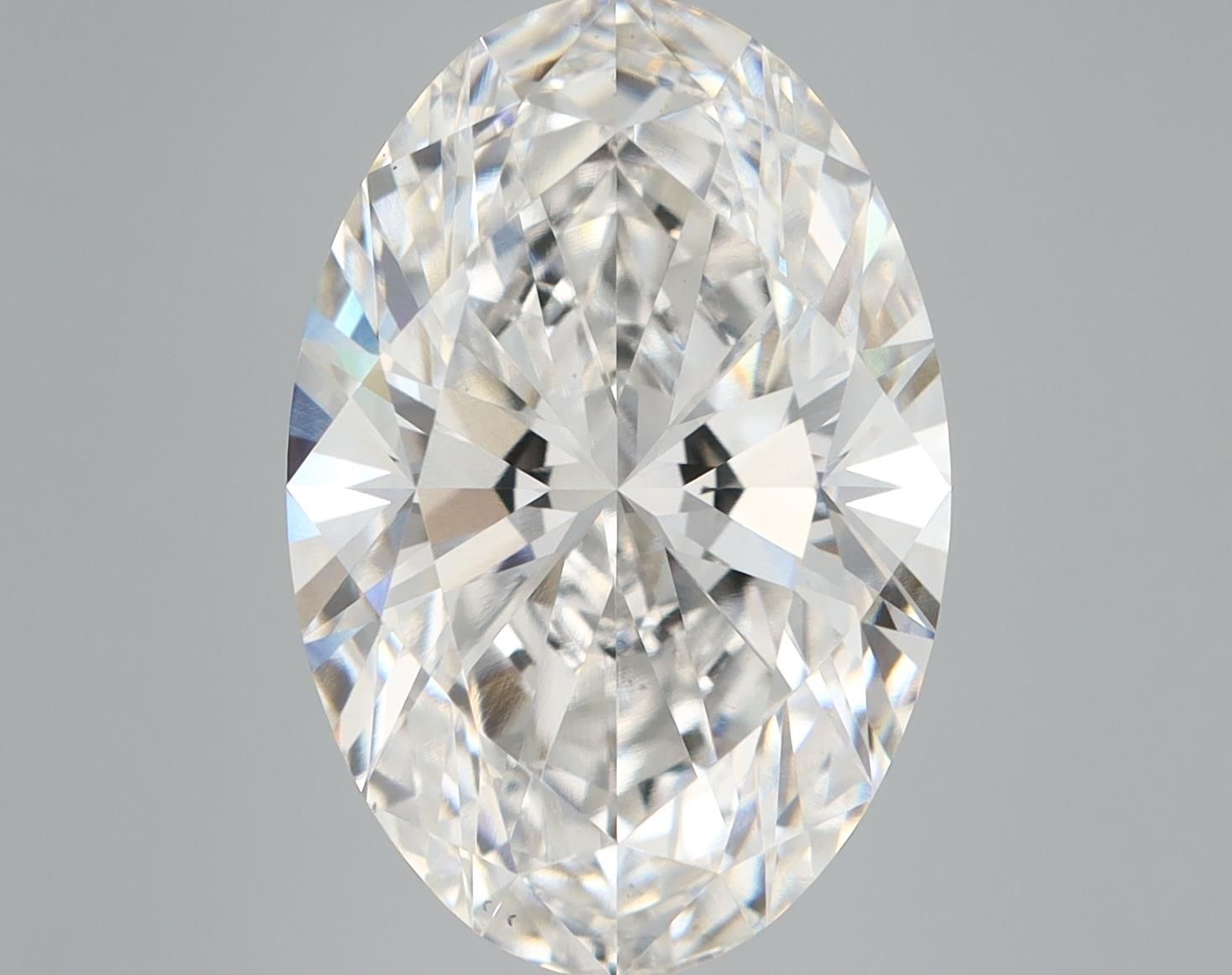 7.16 ct. oval Lab Grown Diamond front image