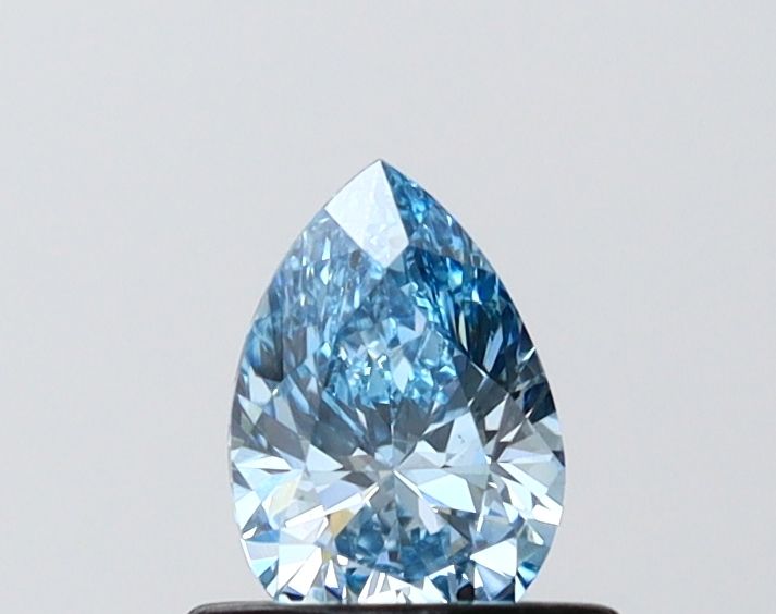 0.51 CT Fancy Vivid Blue PEAR