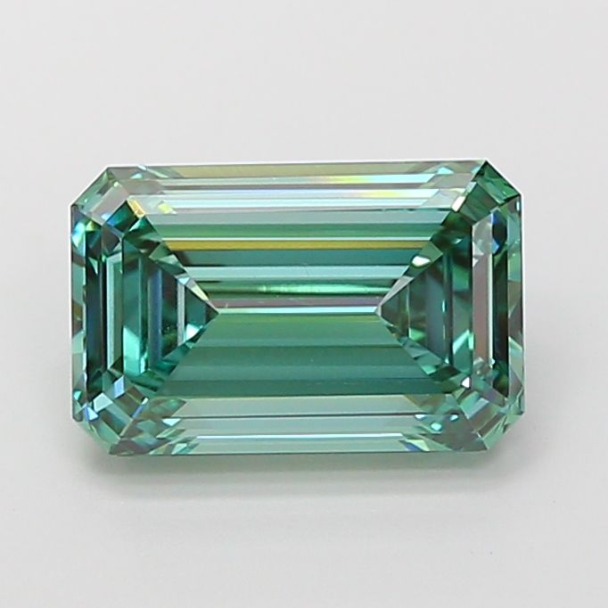 4.08 ct. emerald Lab Grown Diamond front image