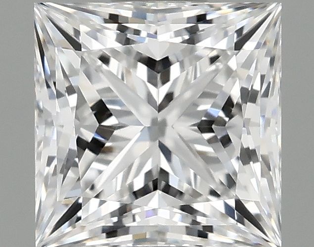 0.97 ct lab-grown Princess Diamond