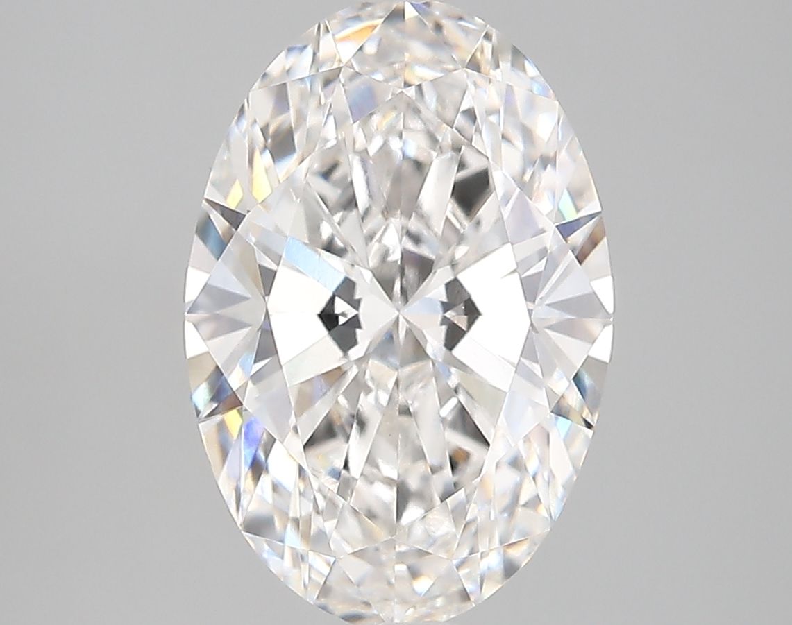 3.70 ct. oval Lab Grown Diamond front image