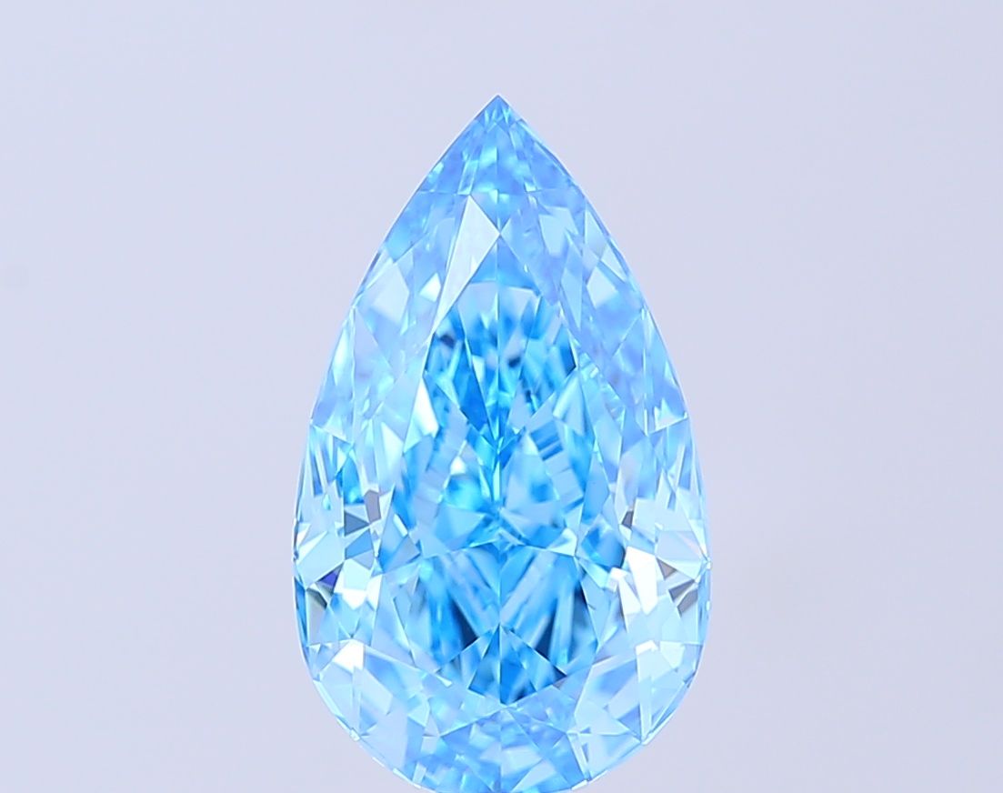 4.02 ct. pear Lab Grown Diamond front image