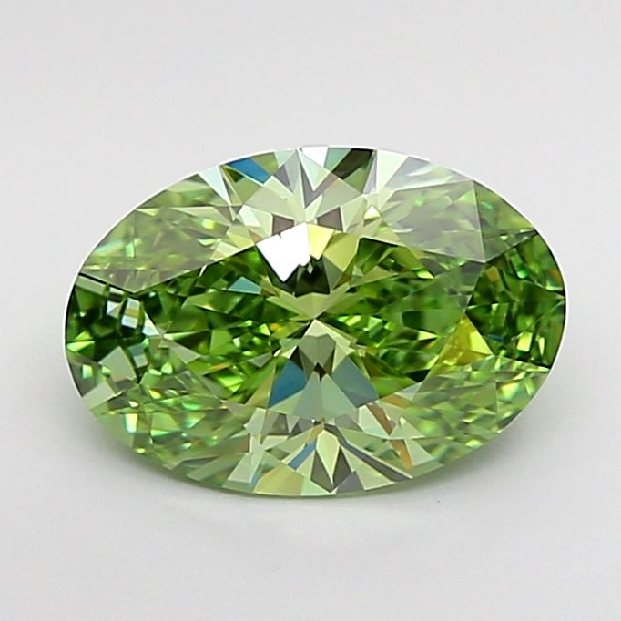 2.02 ct. oval Lab Grown Diamond front image
