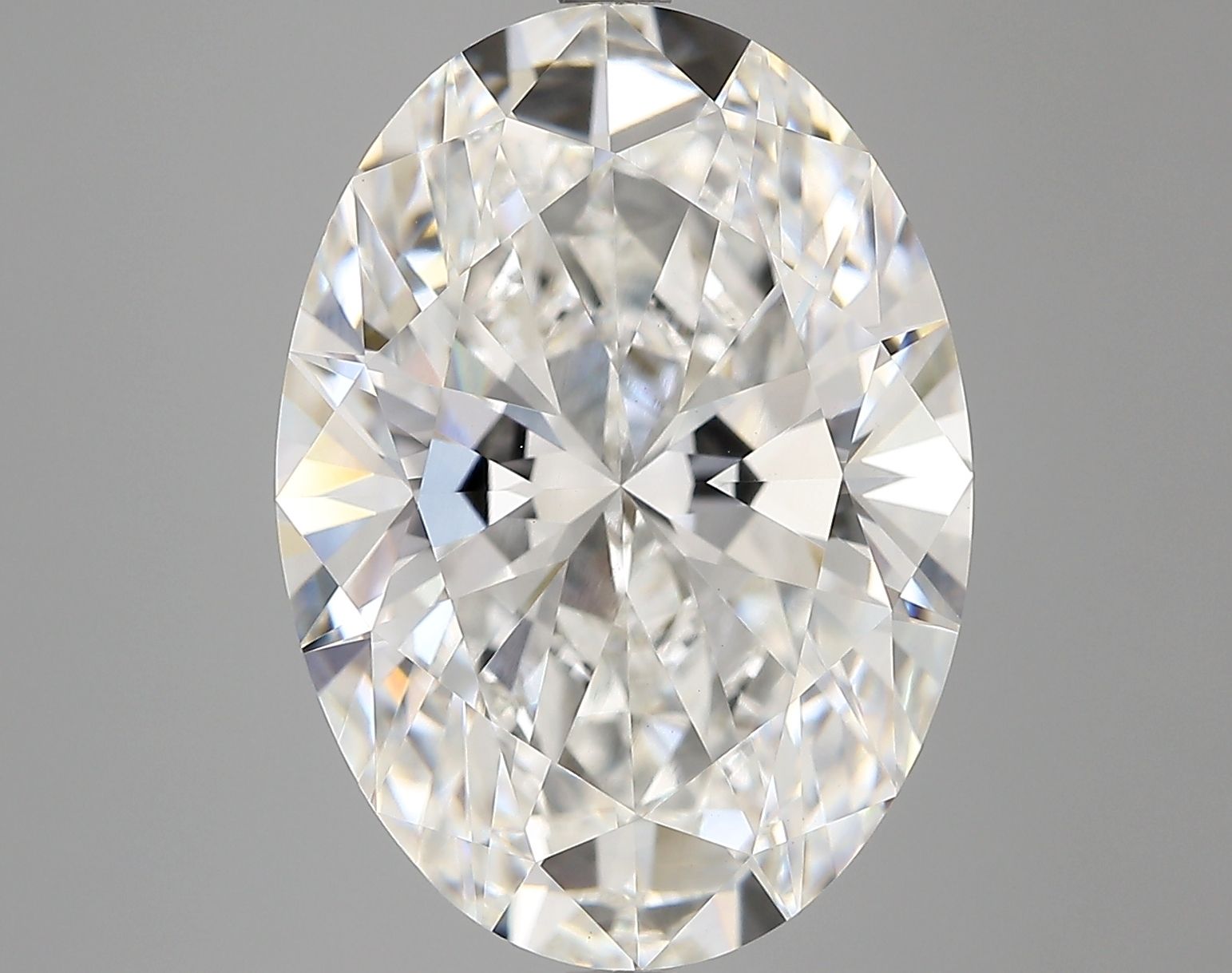 8.02 ct. oval Lab Grown Diamond front image