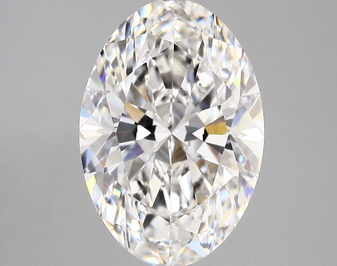 3.75 ct. oval Lab Grown Diamond front image
