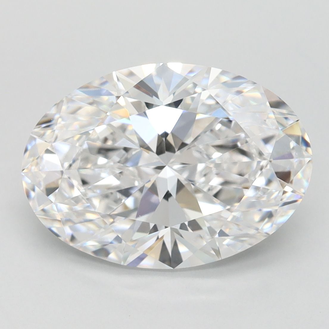 3.00 ct. oval Lab Grown Diamond front image