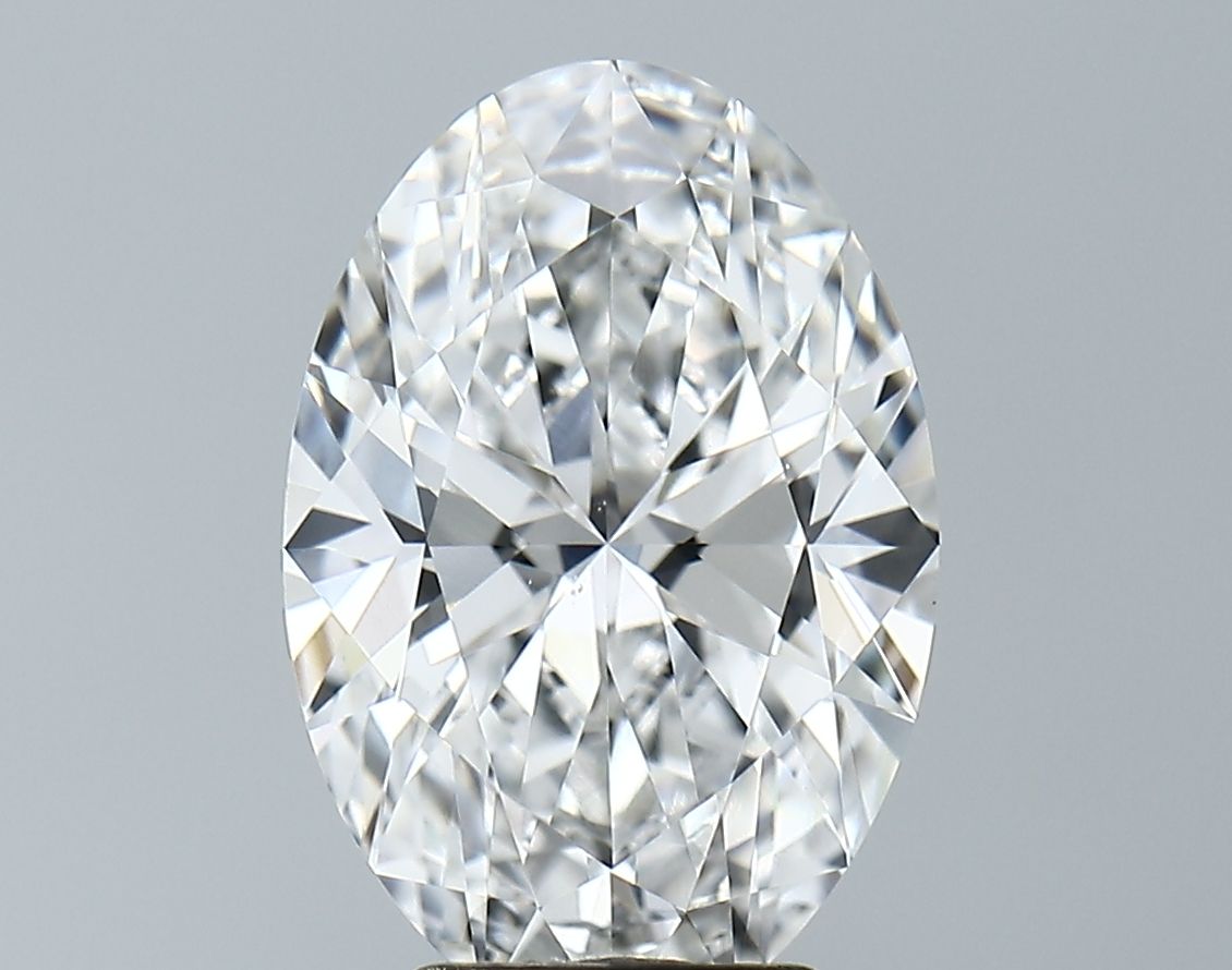 4.09 ct. oval Lab Grown Diamond front image