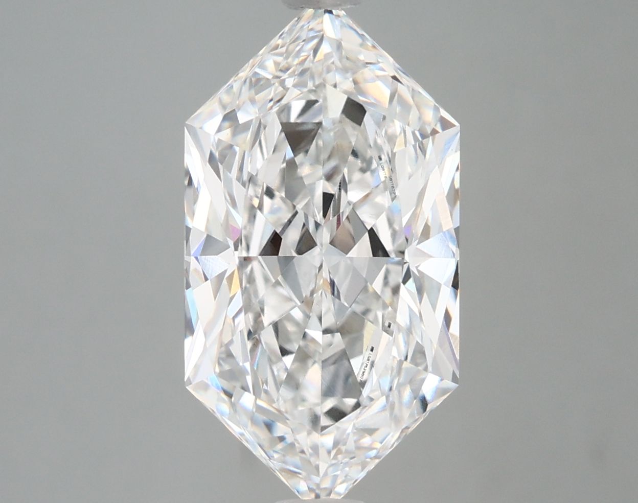 4.16 ct lab-grown Hexagonal Diamond