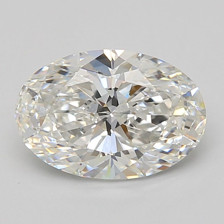 3.01 ct. oval Lab Grown Diamond front image
