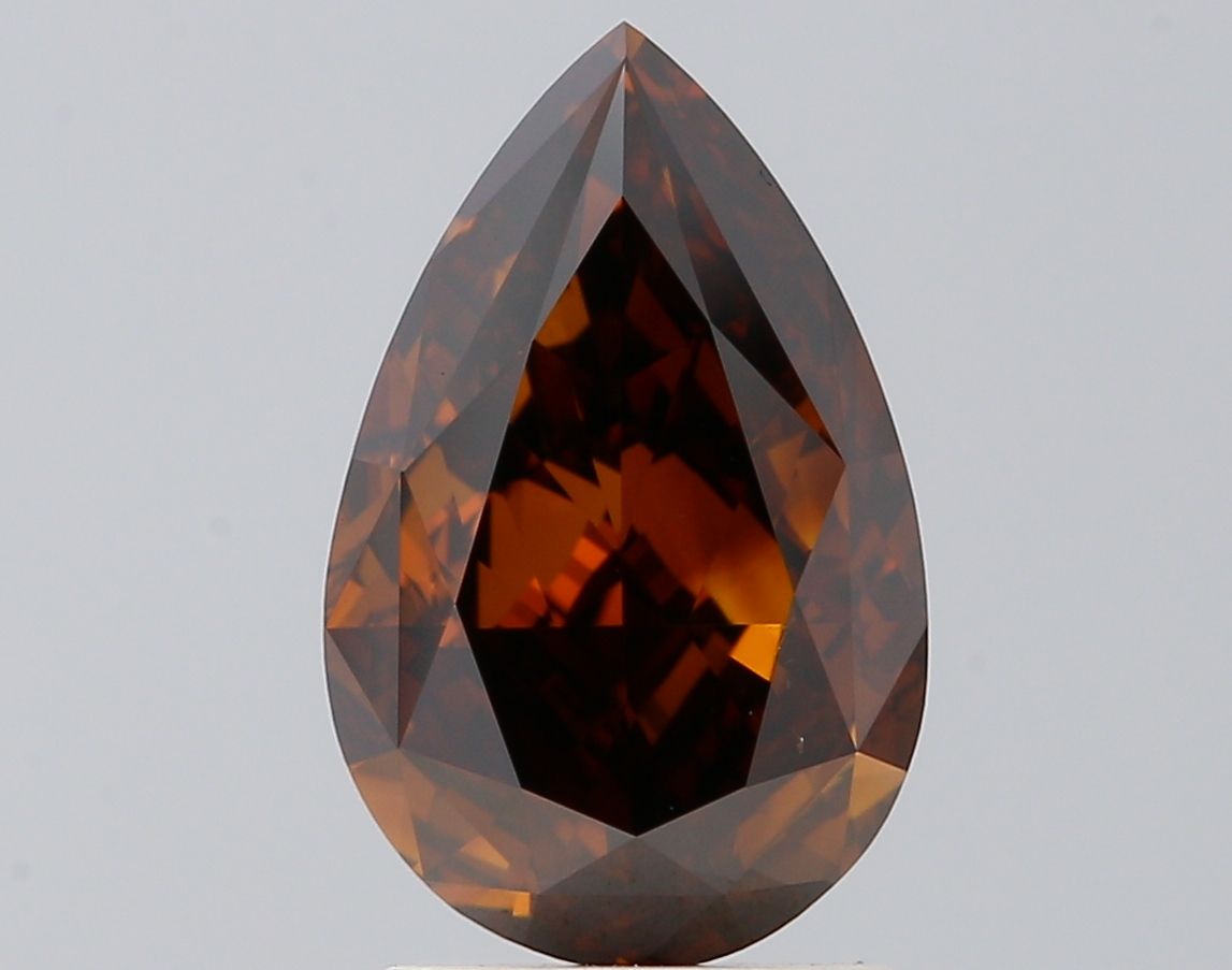 Diament 1.92 ct Fancy Dark Brown/VS2