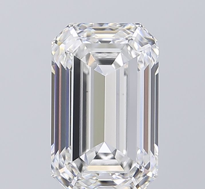 3.04 ct. emerald Lab Grown Diamond front image