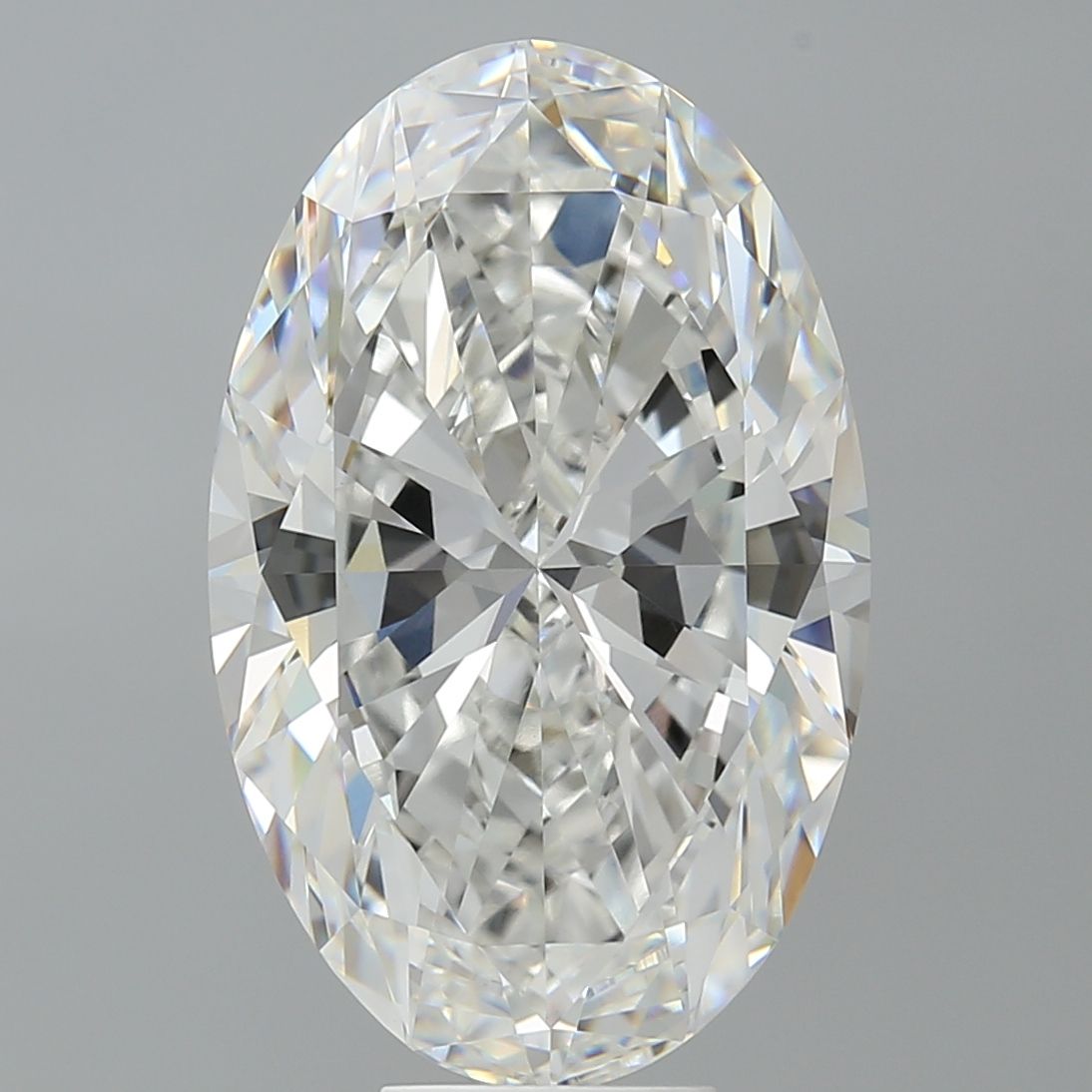 9.59 ct. oval Lab Grown Diamond front image