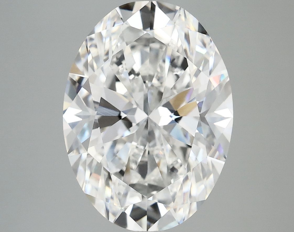 5.02 ct. oval Lab Grown Diamond front image