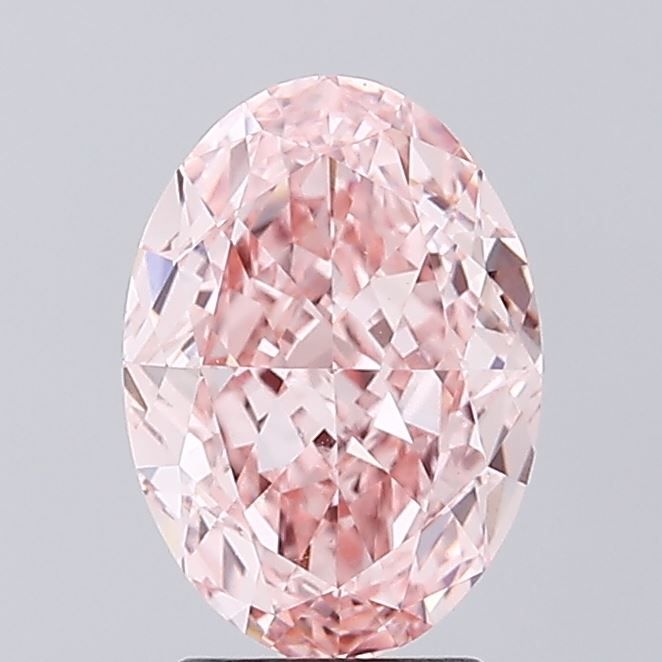 3.06 ct. oval Lab Grown Diamond front image