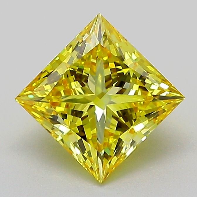 1.22 ct. princess Lab Grown Diamond front image