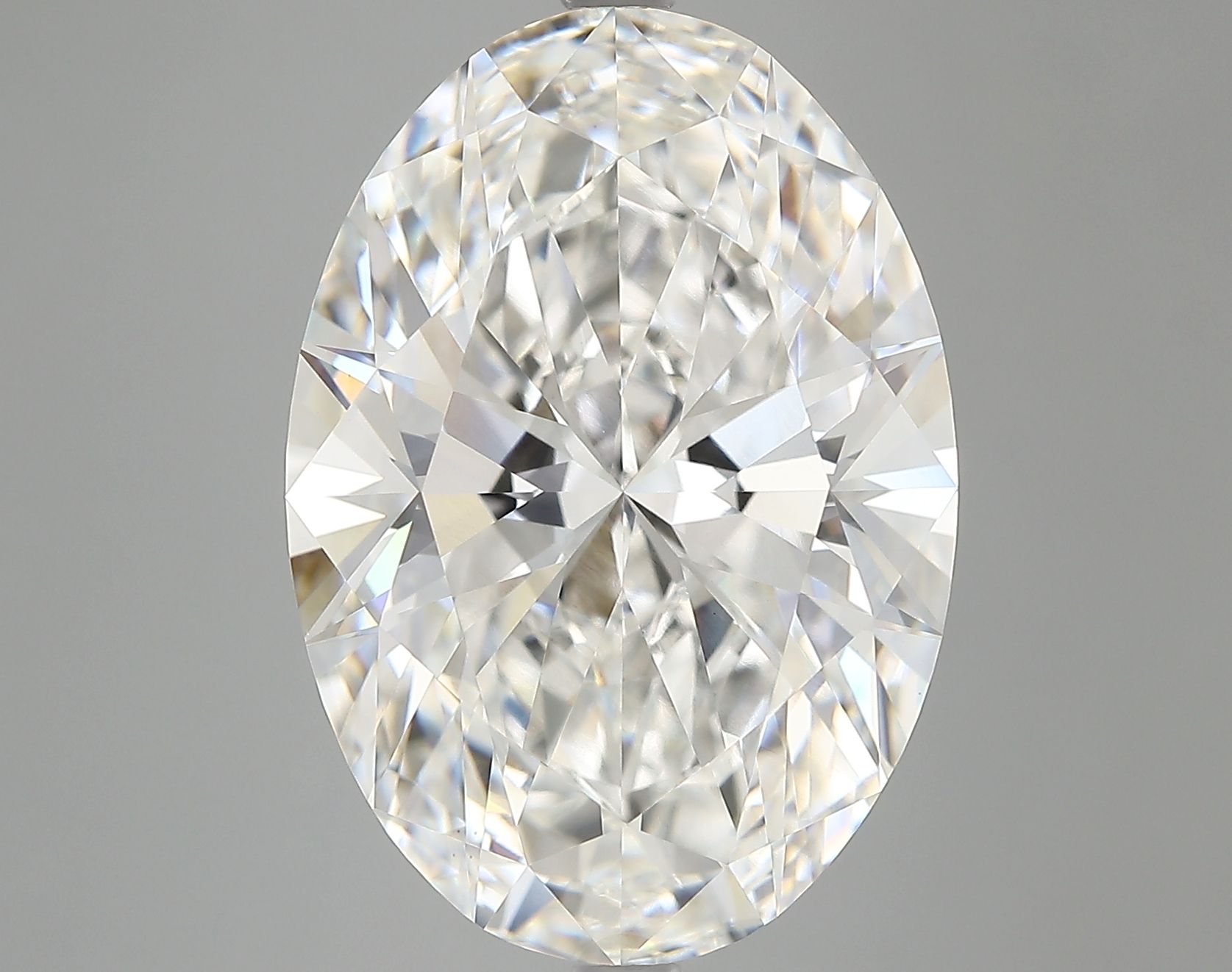 9.55 ct. oval Lab Grown Diamond front image