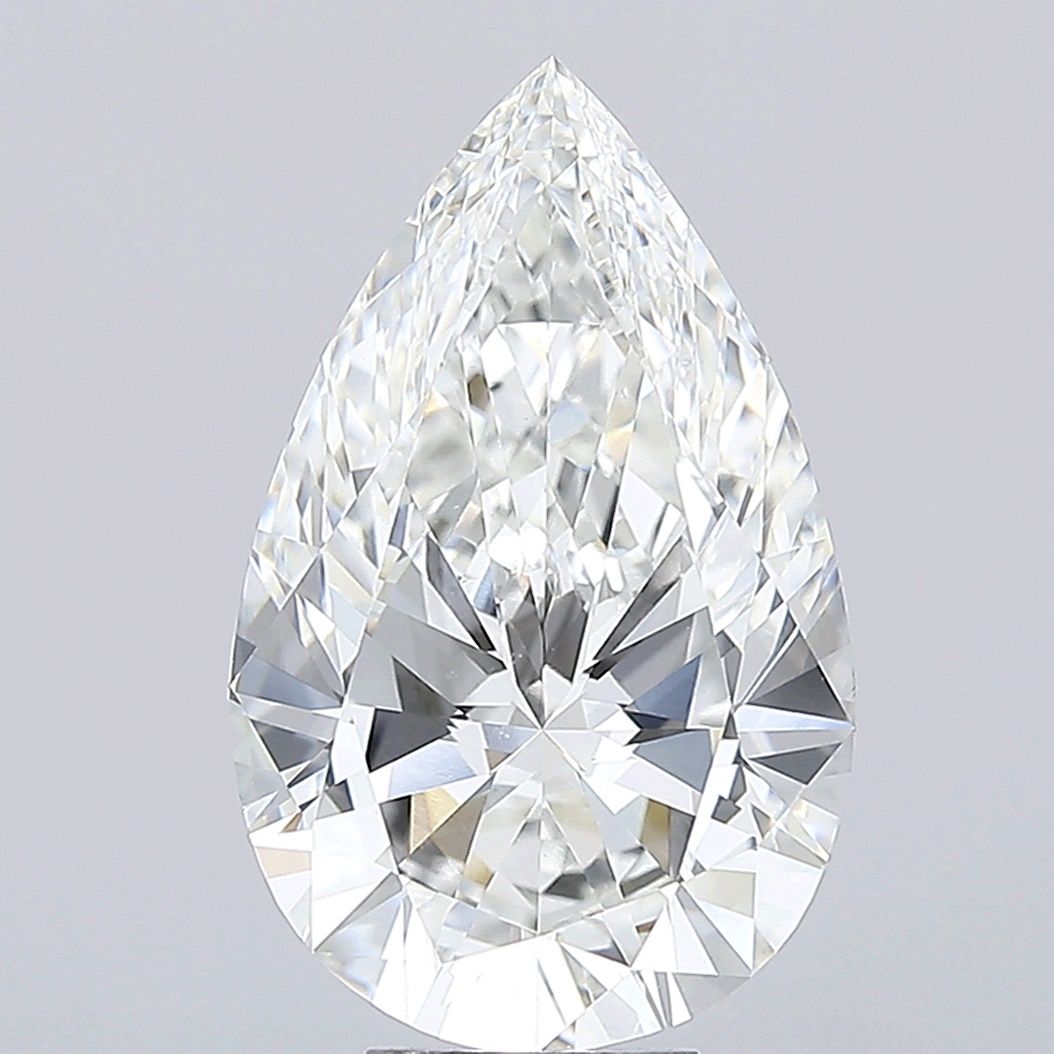 8.01 ct. pear Lab Grown Diamond front image