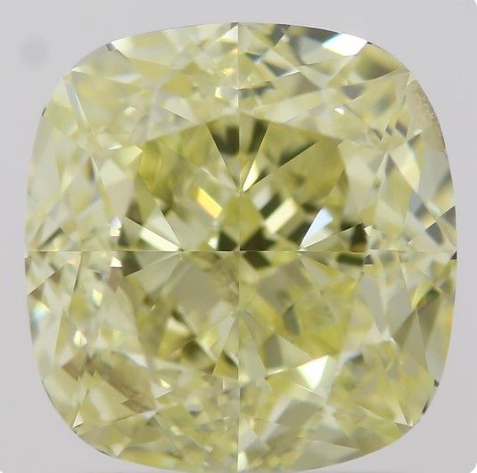Diament 2.01 ct Fancy Yellow/SI2