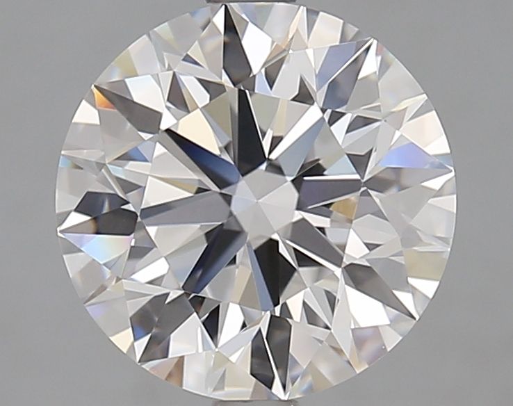 Diamant Rond 3.19 ct - Couleur D - Pureté VVS2