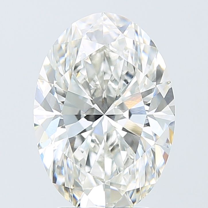 4.07 ct. oval Lab Grown Diamond front image