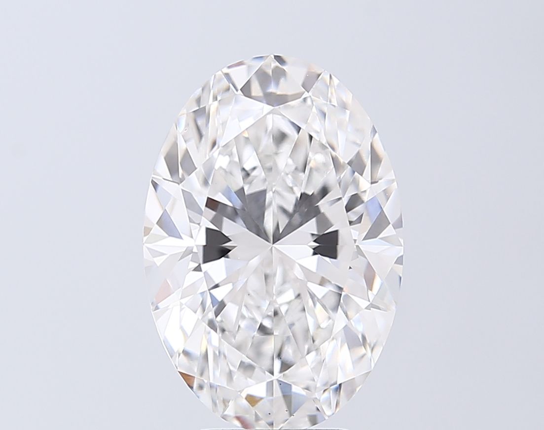 5.11 ct. oval Lab Grown Diamond front image