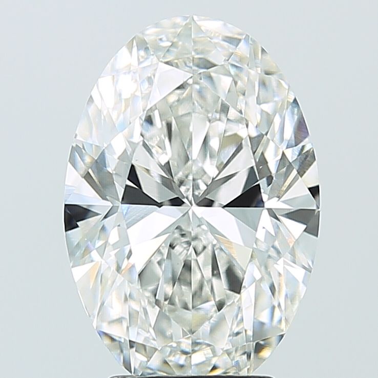4.09 ct. oval Lab Grown Diamond front image