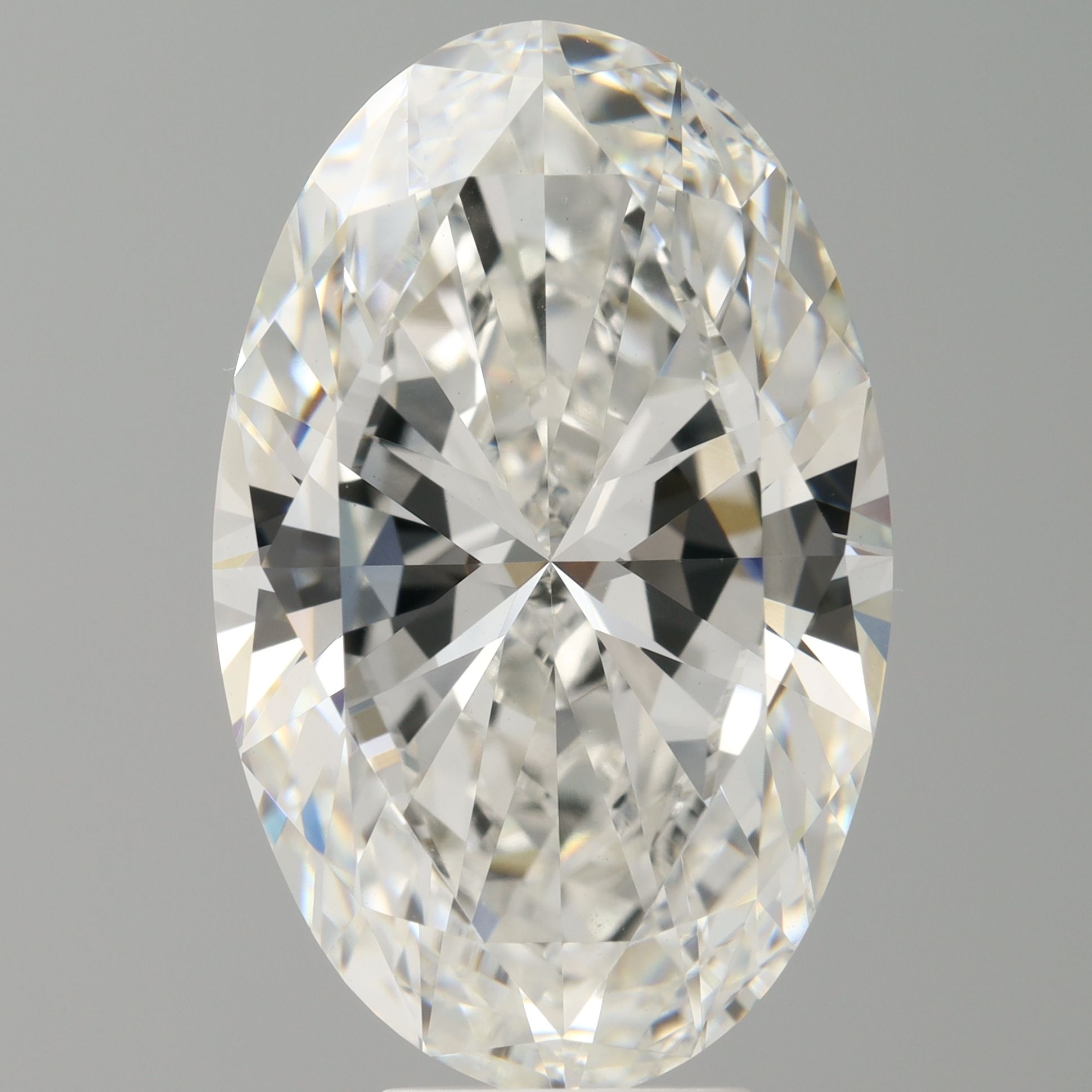 8.00 ct. oval Lab Grown Diamond front image