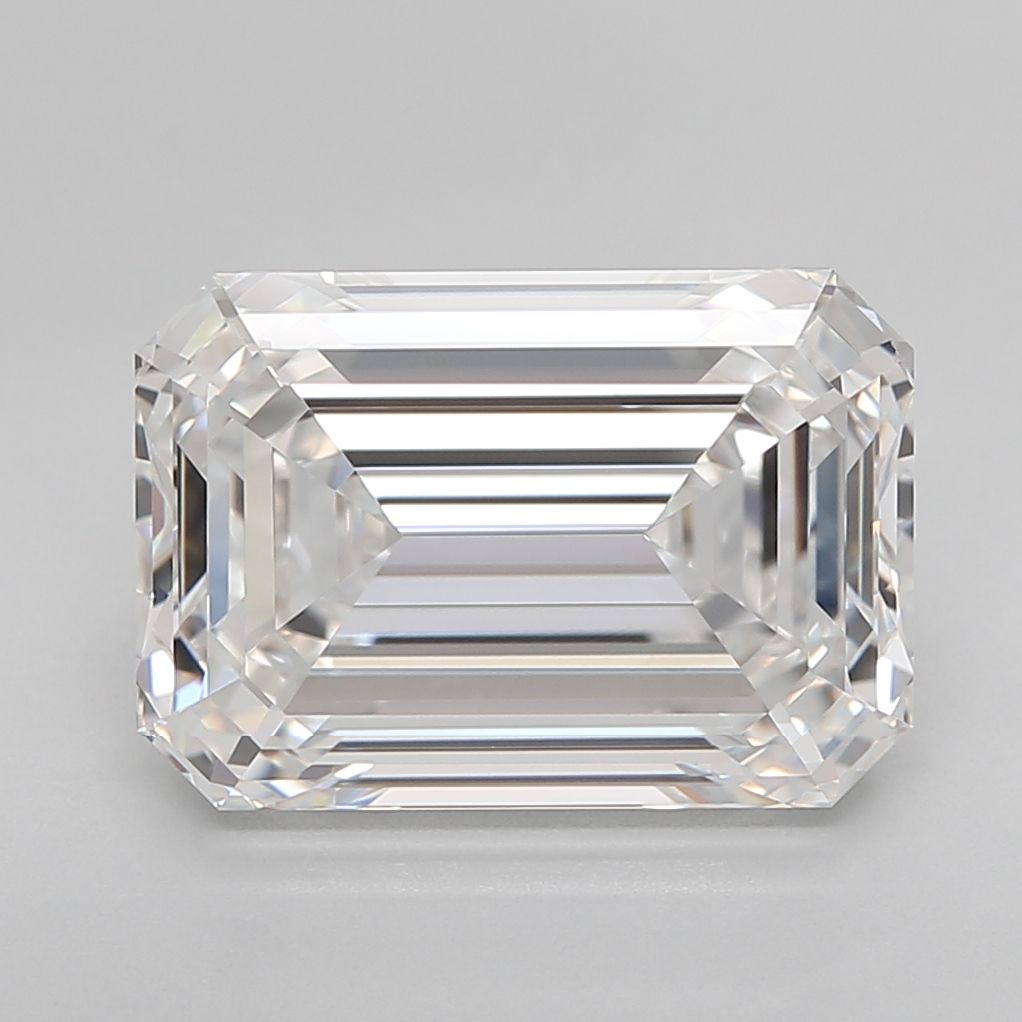 7.02 ct. emerald Lab Grown Diamond front image