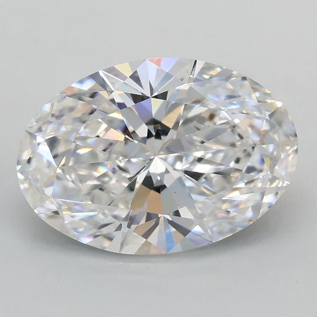 3.08 ct. oval Lab Grown Diamond front image