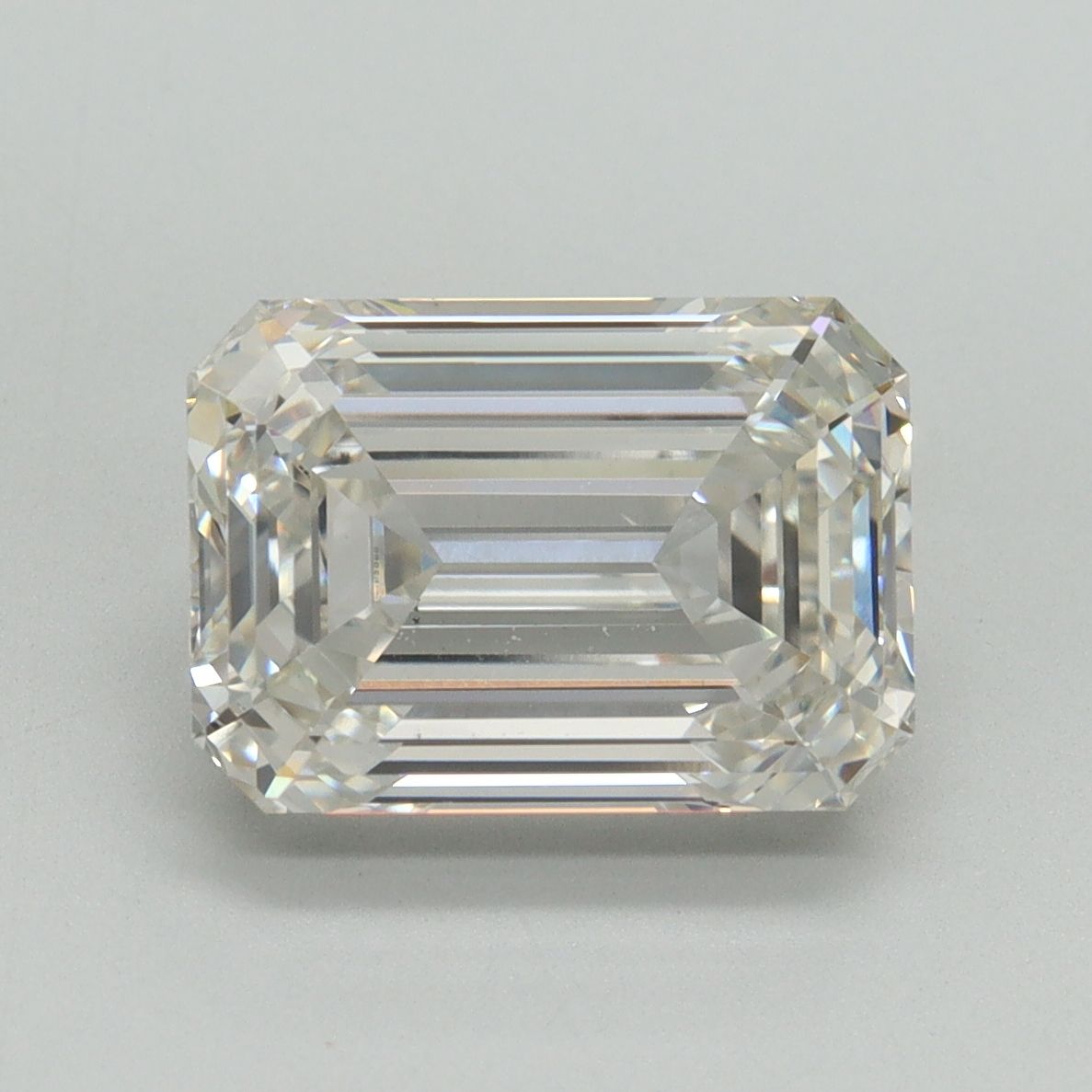4.12 ct. emerald Lab Grown Diamond front image