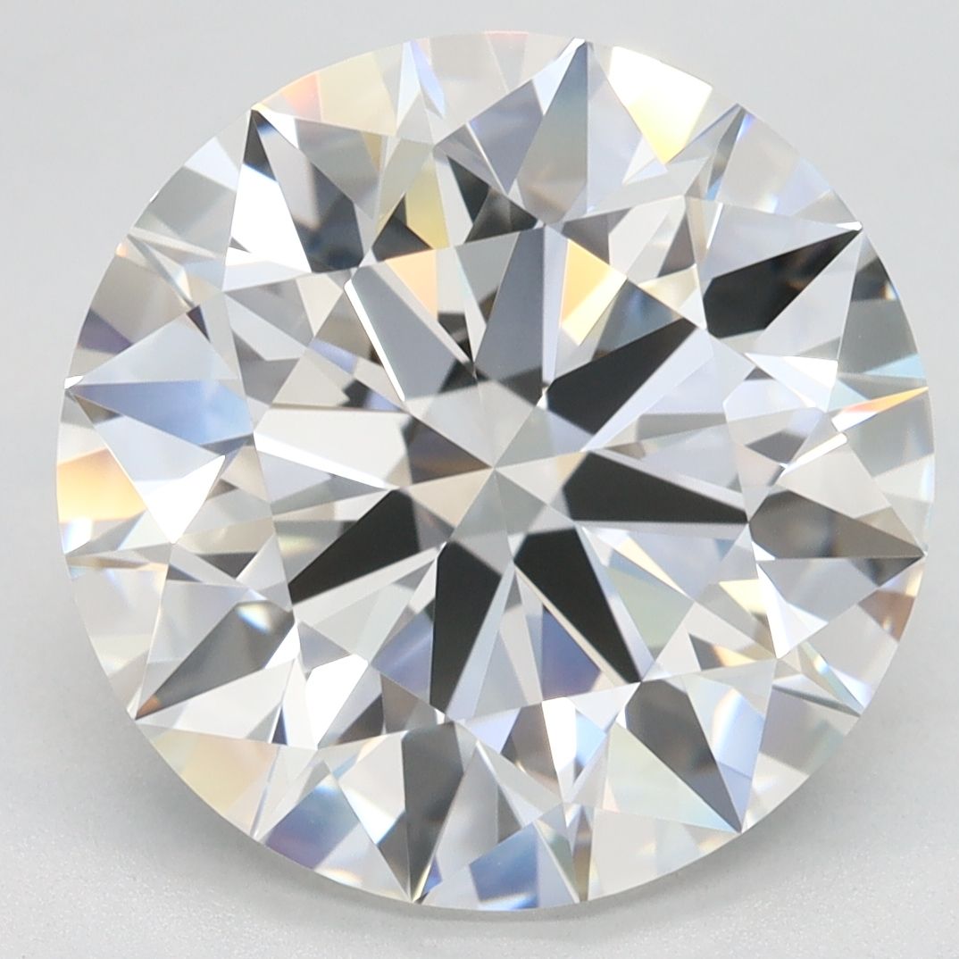 6.05 ct. round Lab Grown Diamond front image