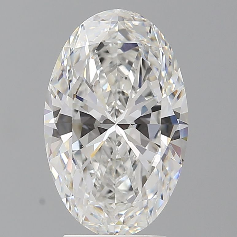 3.52 ct. oval Lab Grown Diamond front image