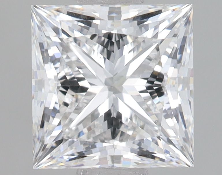 1.55 ct lab-grown Princess Diamond