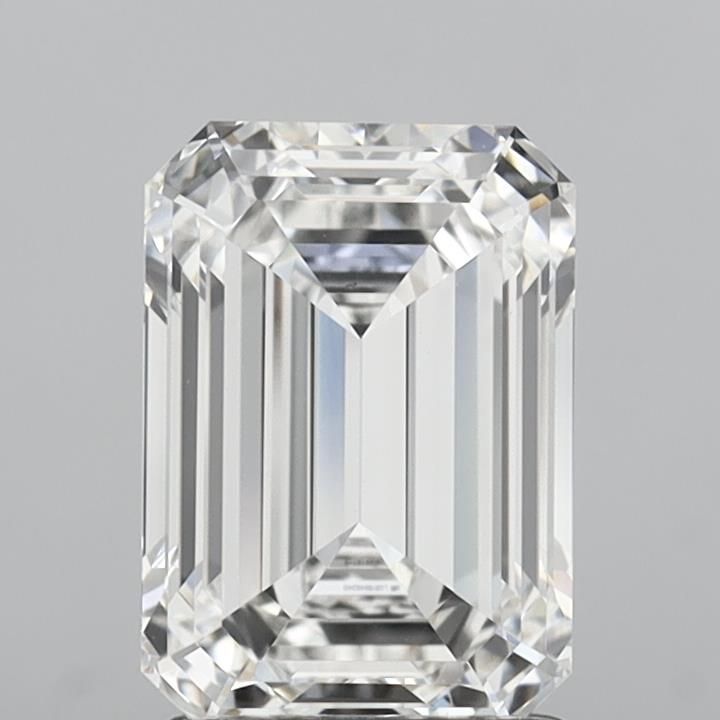 2.32 ct. emerald Lab Grown Diamond front image