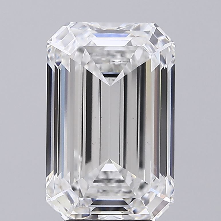 5.07 ct. emerald Lab Grown Diamond front image