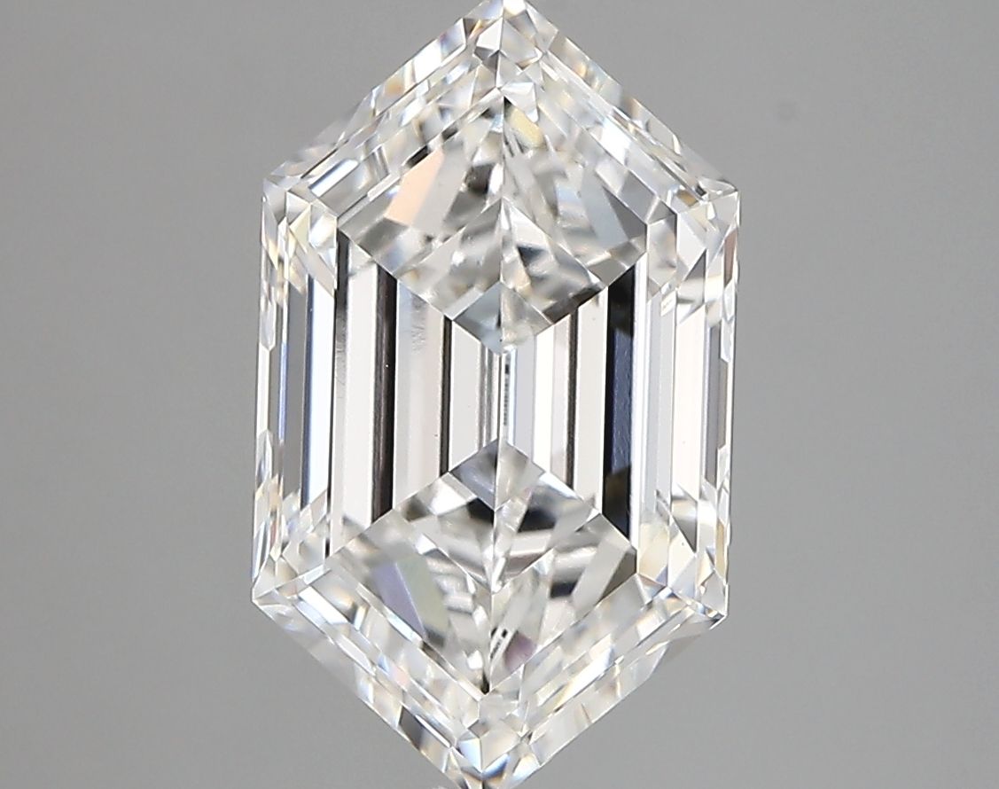 3.35 ct lab-grown Hexagonal Diamond