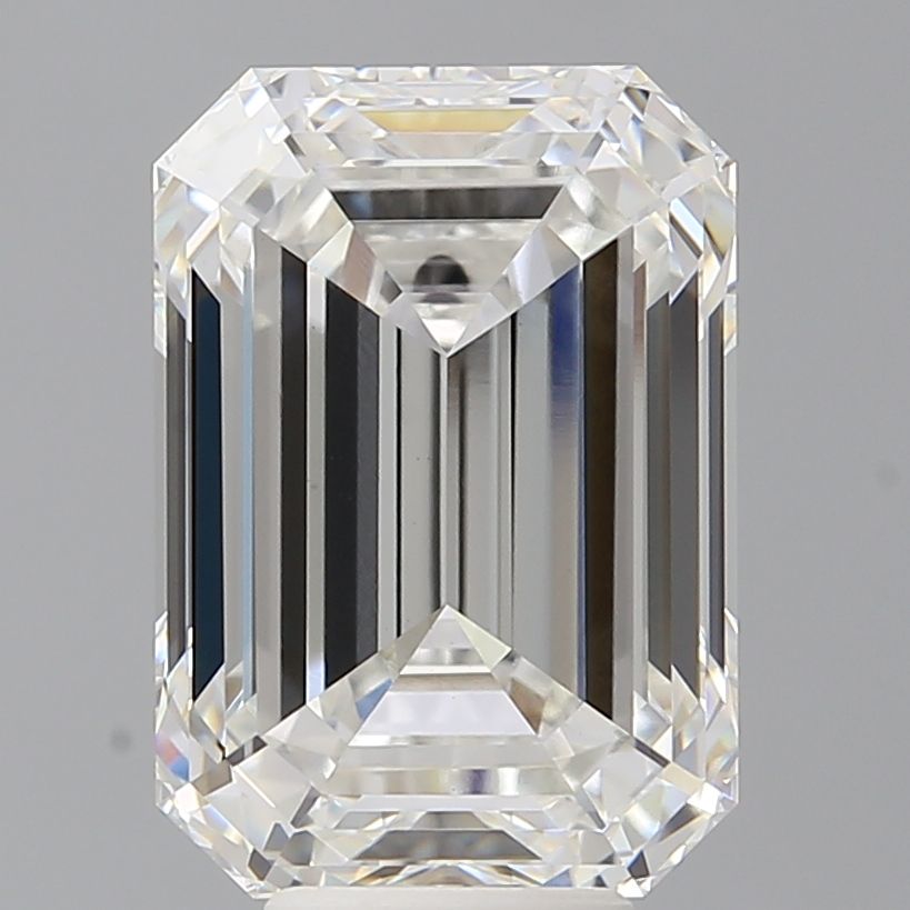 7.55 ct. emerald Lab Grown Diamond front image